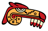 Zipaktli (Crocodile) day sign glyph