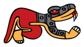 Kwetzpallin (Lizard) day sign glyph