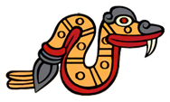 Koatl (Serpent) day sign glyph