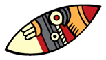 Tekpatl (Flint) day sign glyph