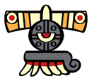 Kiawitl (Rain) day sign glyph